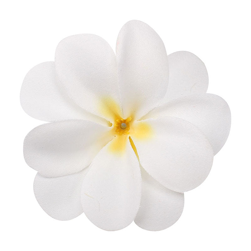 Flor De Seda De Frangipani De Tela al por mayor